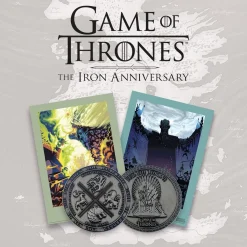Game Of Thrones The Iron Anniversary Limited Edition Ingot -Wigs for Fancy Dress Sales Shop got range presenter
