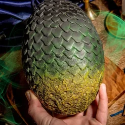 Game Of Thrones The Green One Shall Be... Rhaegal Dragon Egg Prop Replica -Wigs for Fancy Dress Sales Shop got rhaegal dragon egg 8