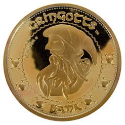 Harry Potter Gringotts Coins Replica Set -Wigs for Fancy Dress Sales Shop gringotts coin unum galleon 1