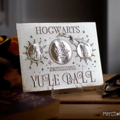 Harry Potter Limited Edition .999 Silver Plated Yule Ball Ticket 31 Harry Potter Limited Edition .999 Silver Plated Yule Ball Ticket -Wigs for Fancy Dress Sales Shop harrypotter yuleball silver invite 19