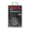 DUNGEONS & DRAGONS Limited Edition Coin -Wigs for Fancy Dress Sales Shop has dun05 backing card white