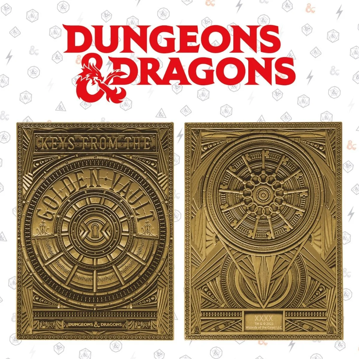 DUNGEONS & DRAGONS Keys From The Golden Vault Limited Edition Ingot Preorder 4 DUNGEONS & DRAGONS Keys From The Golden Vault Limited Edition Ingot Preorder - Image 2