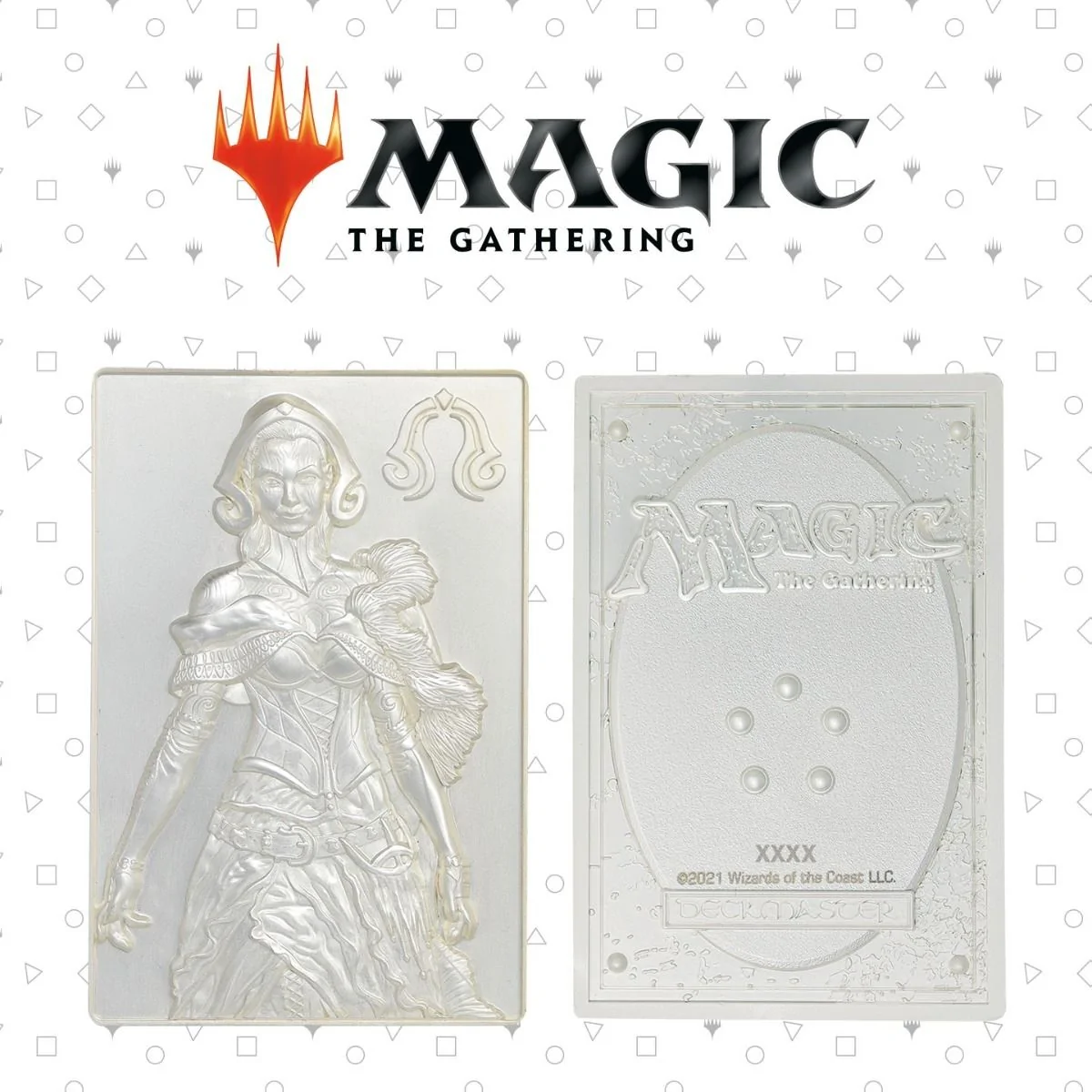 Magic The Gathering Limited Edition .999 Silver Plated Liliana Metal Collectible 4 Magic The Gathering Limited Edition .999 Silver Plated Liliana Metal Collectible - Image 2