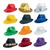 FEDORA/HAVANA/TRILBY TYPE HAT - 12 COLOURS TO CHOOSE FROM 1 FEDORA/HAVANA/TRILBY TYPE HAT - 12 COLOURS TO CHOOSE FROM -Wigs for Fancy Dress Sales Shop havana tribly hats 12 colours