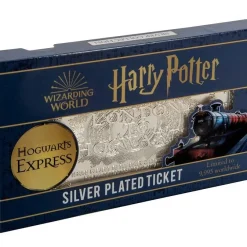 Harry Potter Limited Edition .999 Silver Plated Hogwarts Train Ticket 17 Harry Potter Limited Edition .999 Silver Plated Hogwarts Train Ticket -Wigs for Fancy Dress Sales Shop hp silver hogwarts ticket 1