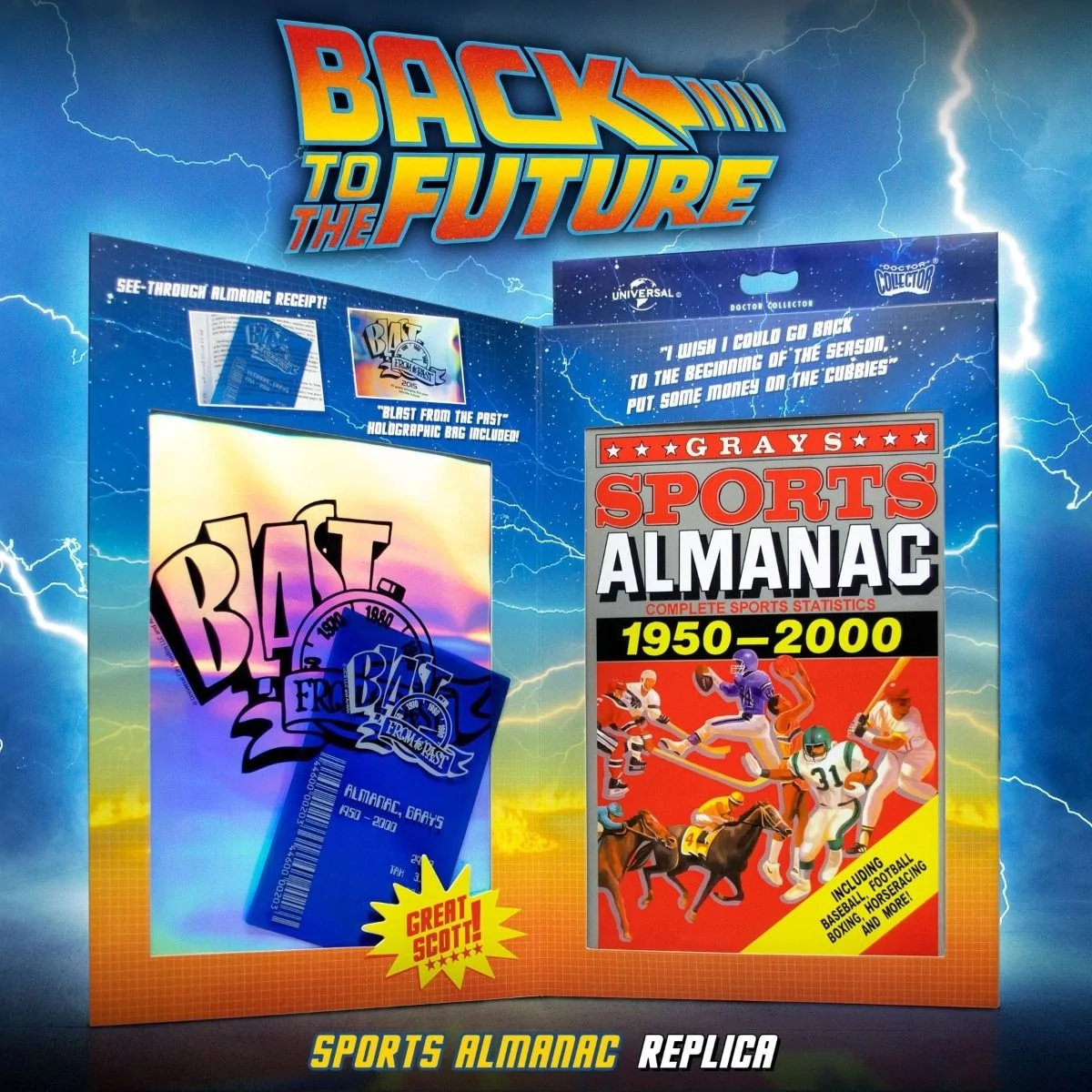 Back To The Future Sports Almanac Replica Preorder 7 Back To The Future Sports Almanac Replica Preorder - Image 5