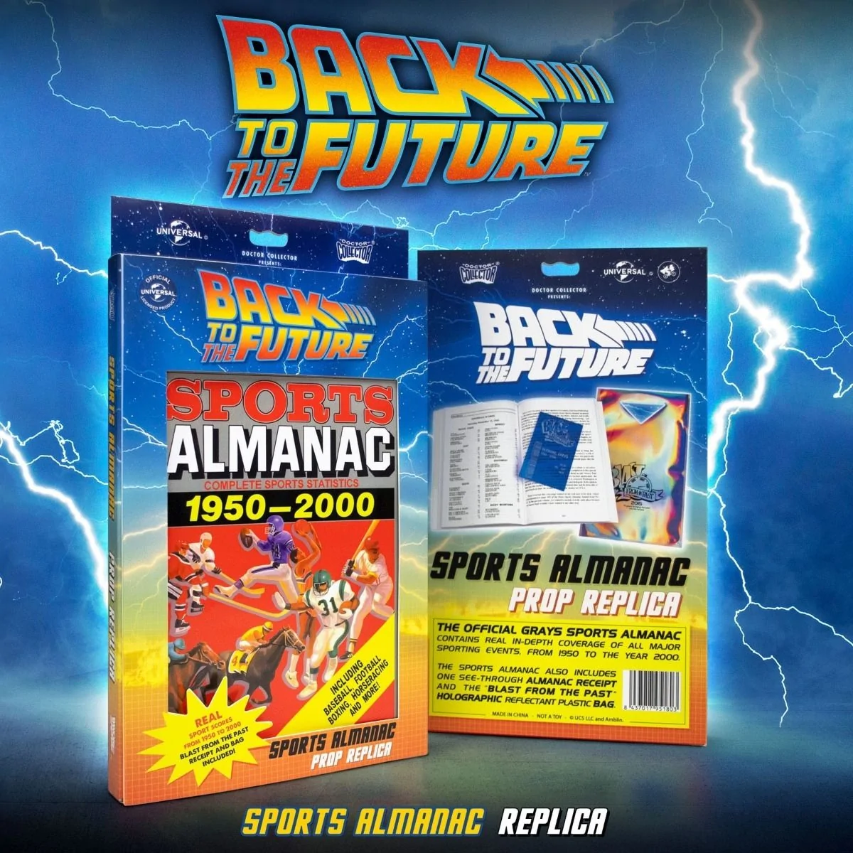 Back To The Future Sports Almanac Replica Preorder 6 Back To The Future Sports Almanac Replica Preorder - Image 4