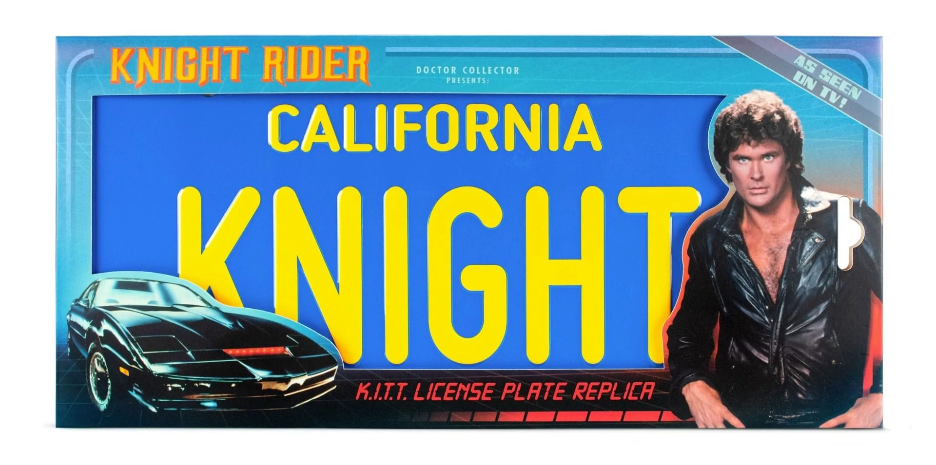 Knight Rider K.I.T.T. License Plate Replica 4 Knight Rider K.I.T.T. License Plate Replica - Image 2
