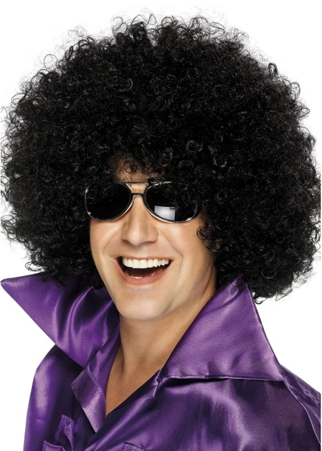 AFRO WIG - BLACK SUPER SIZE 3 AFRO WIG - BLACK SUPER SIZE