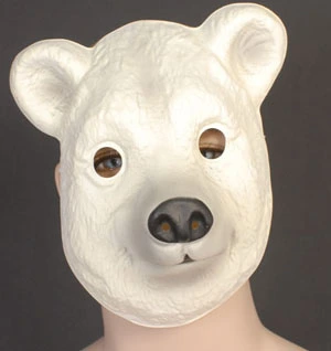 MASK - FULL FACE POLAR BEAR 3 MASK - FULL FACE POLAR BEAR