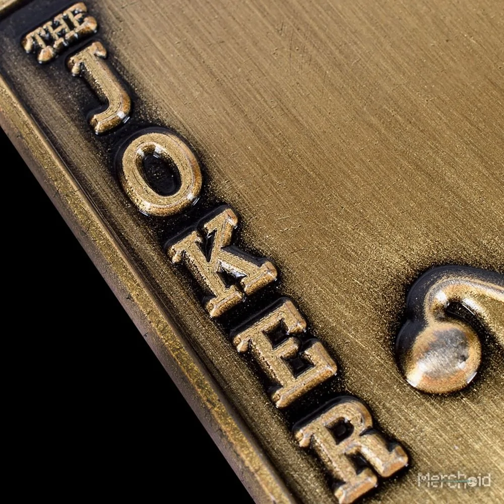 Batman,Joker Calling Card Metal Replica 5 Batman,Joker Calling Card Metal Replica - Image 3