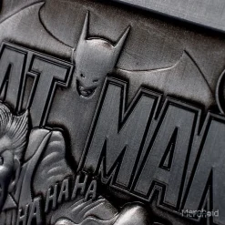 Batman,DC Comics,Joker Limited Edition Metal Collectible Ingot -Wigs for Fancy Dress Sales Shop joker limited edition ingot 14