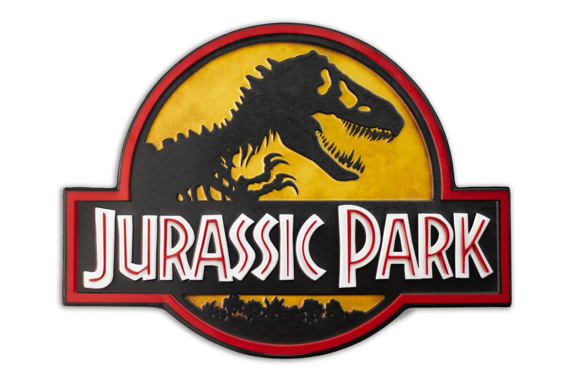 JURASSIC PARK Metal Wall Sign 3 JURASSIC PARK Metal Wall Sign