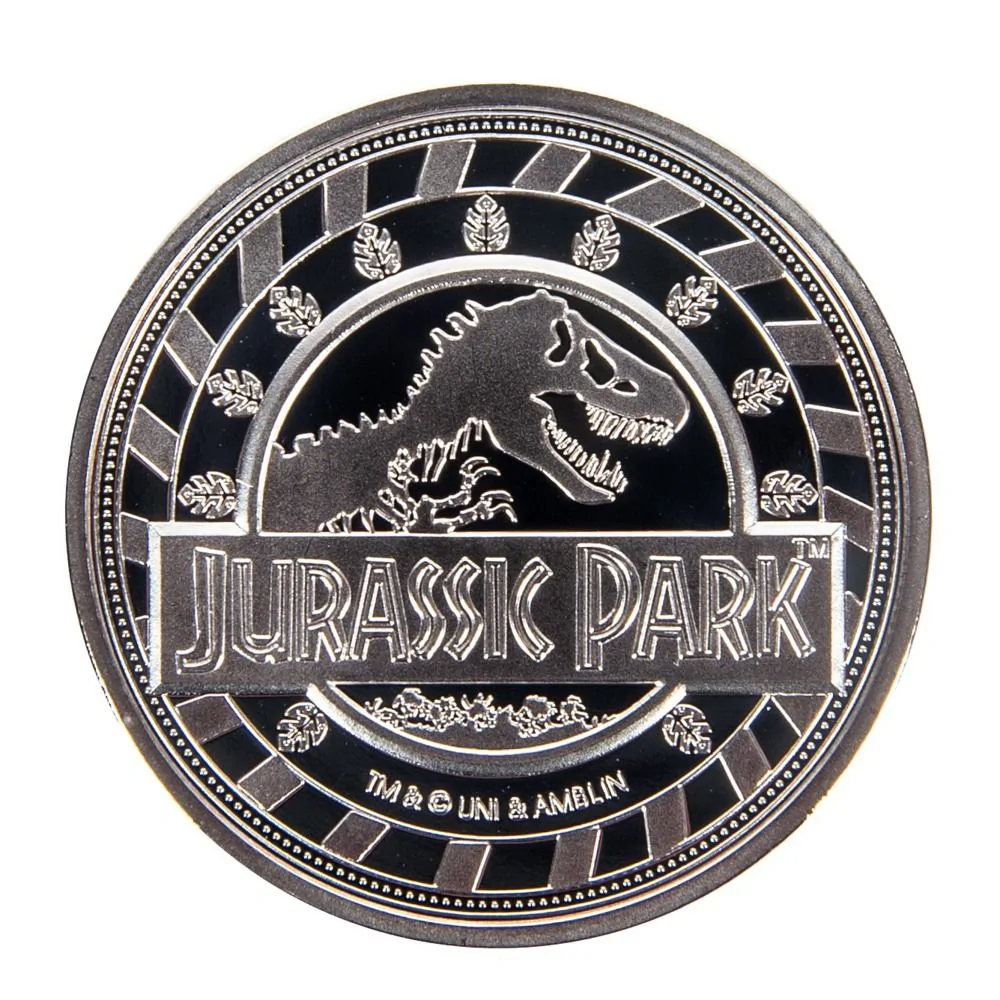 JURASSIC PARK 'Find Nedry' Dilophosaurus Limited Edition Coin 4 JURASSIC PARK 'Find Nedry' Dilophosaurus Limited Edition Coin - Image 2
