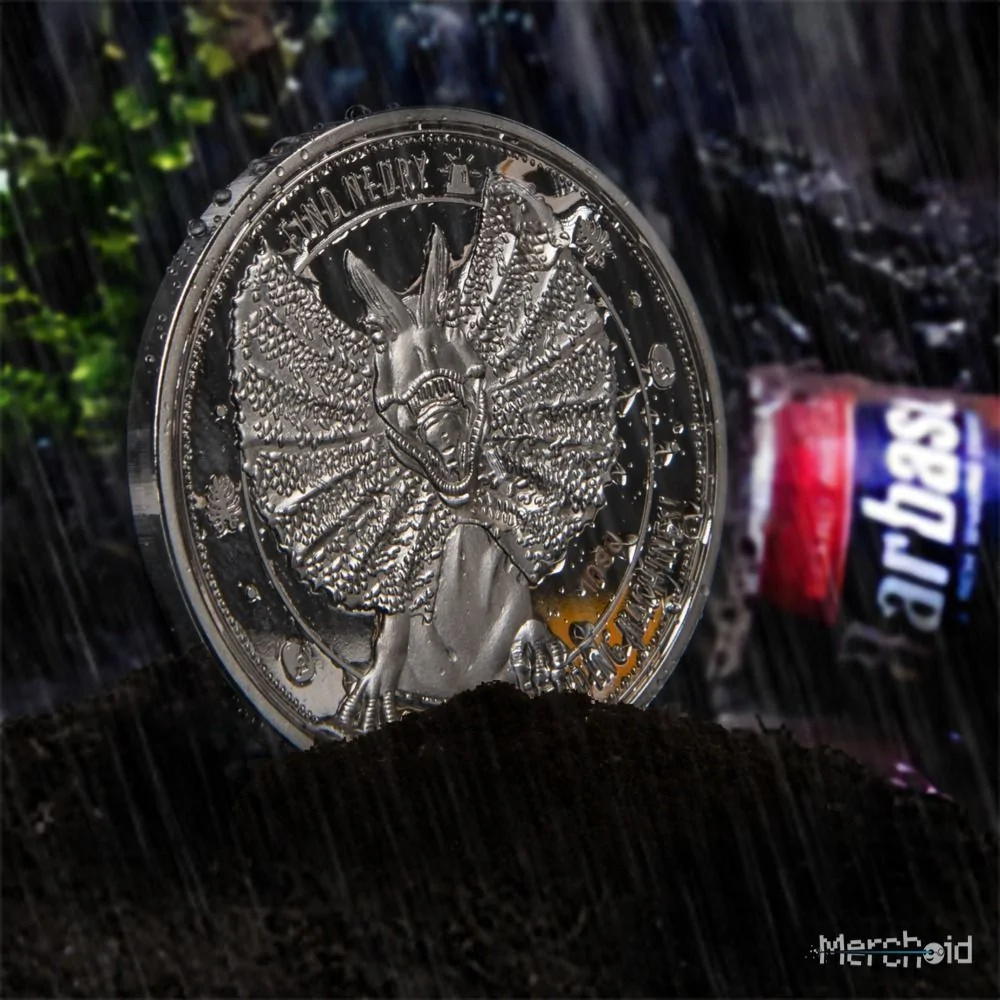 JURASSIC PARK 'Find Nedry' Dilophosaurus Limited Edition Coin 6 JURASSIC PARK 'Find Nedry' Dilophosaurus Limited Edition Coin - Image 4