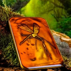 JURASSIC PARK Mosquito In Amber Limited Edition Ingot Preorder -Wigs for Fancy Dress Sales Shop jurassicpark amber ingot 8