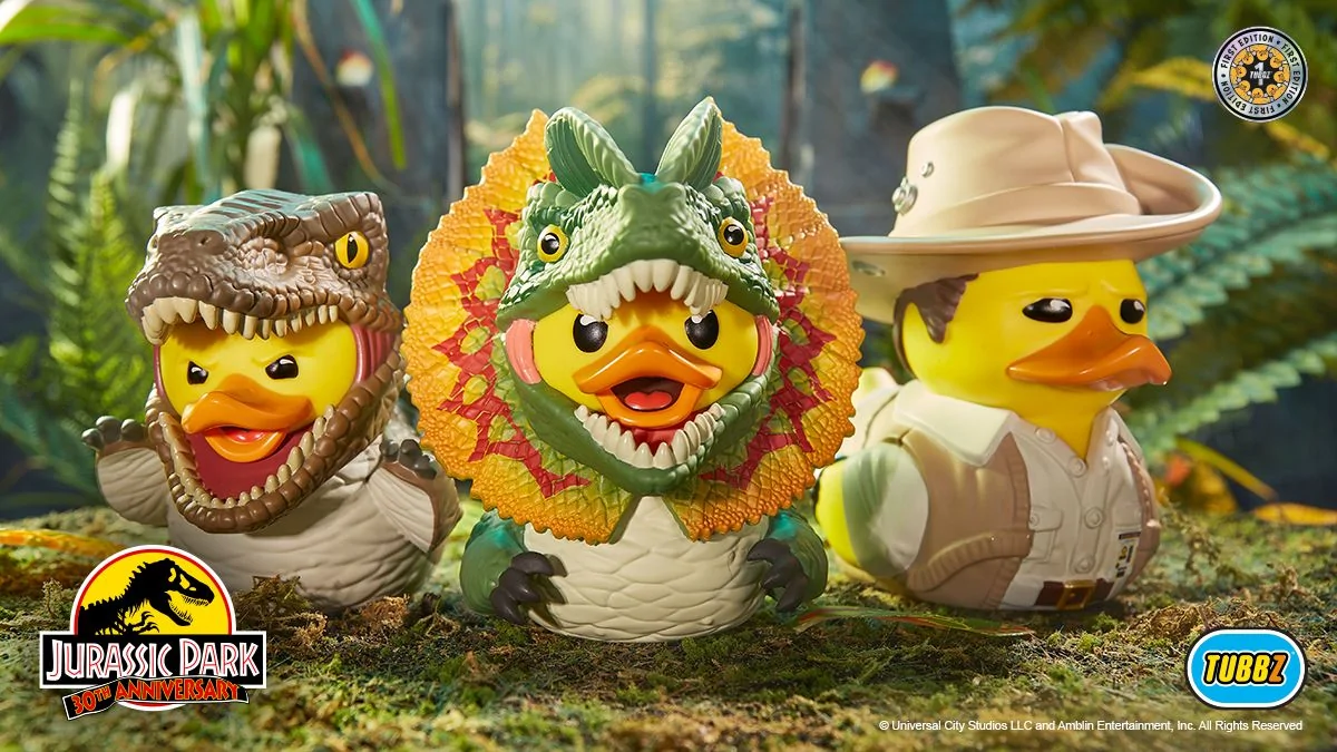 JURASSIC PARK Dilophosaurus Tubbz Rubber Duck Collectible Preorder 13 JURASSIC PARK Dilophosaurus Tubbz Rubber Duck Collectible Preorder - Image 11
