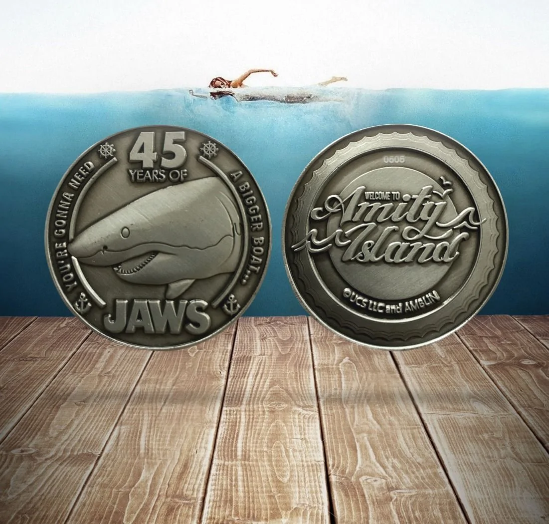 JAWS 45th Anniversary Limited Edition Coin 4 JAWS 45th Anniversary Limited Edition Coin - Image 2