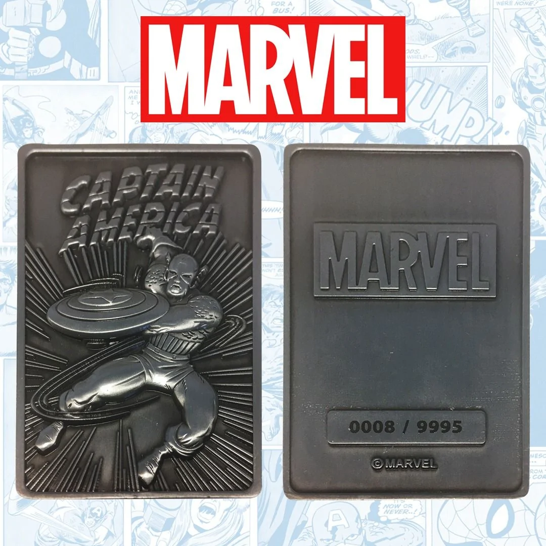 Marvel Captain America Captain America Limited Edition Ingot 4 Marvel Captain America Captain America Limited Edition Ingot - Image 2