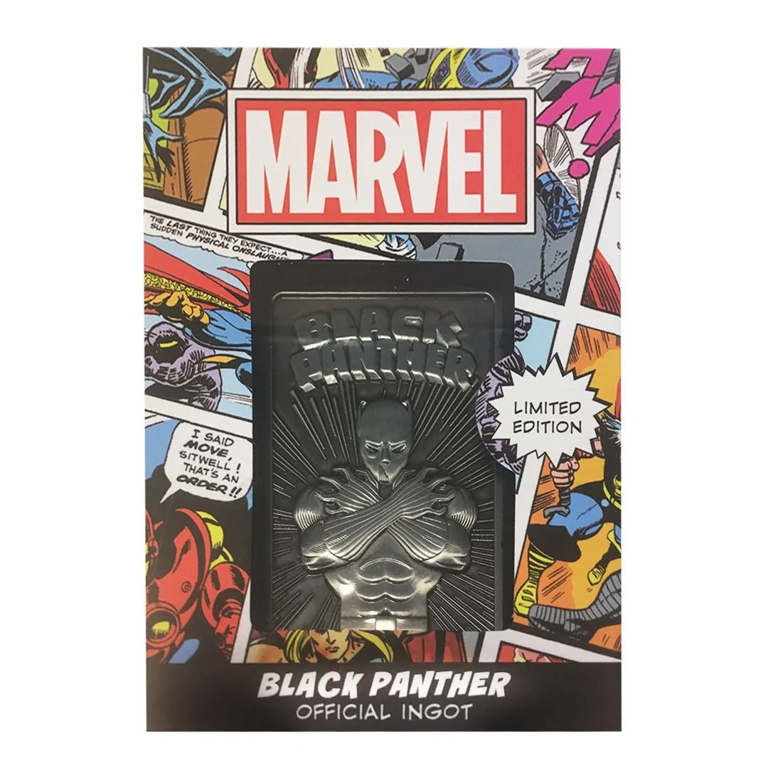 Marvel,Black Panther Black Panther Limited Edition Ingot 3 Marvel,Black Panther Black Panther Limited Edition Ingot