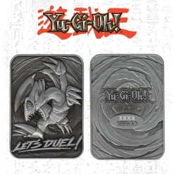 Yu-Gi-Oh Blue Eyes Toon Dragon Limited Edition Metal Card -Wigs for Fancy Dress Sales Shop kon ygo33 presenter