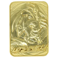 Yu-Gi-Oh Blue Eyes Toon Dragon Limited Edition 24K Gold Plated Metal Card -Wigs for Fancy Dress Sales Shop kon ygo33g card front trans