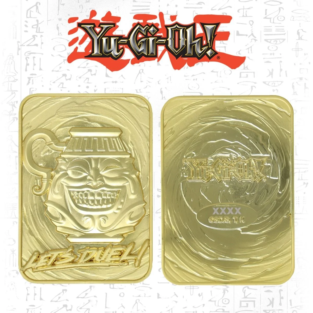 Yu-Gi-Oh Pot Of Greed Limited Edition 24K Gold Plated Metal Card 6 Yu-Gi-Oh Pot Of Greed Limited Edition 24K Gold Plated Metal Card - Image 4