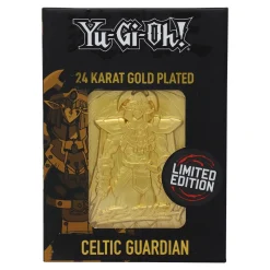 Yu-Gi-Oh Celtic Guardian Knight Limited Edition 24K Gold Plated Metal Card
