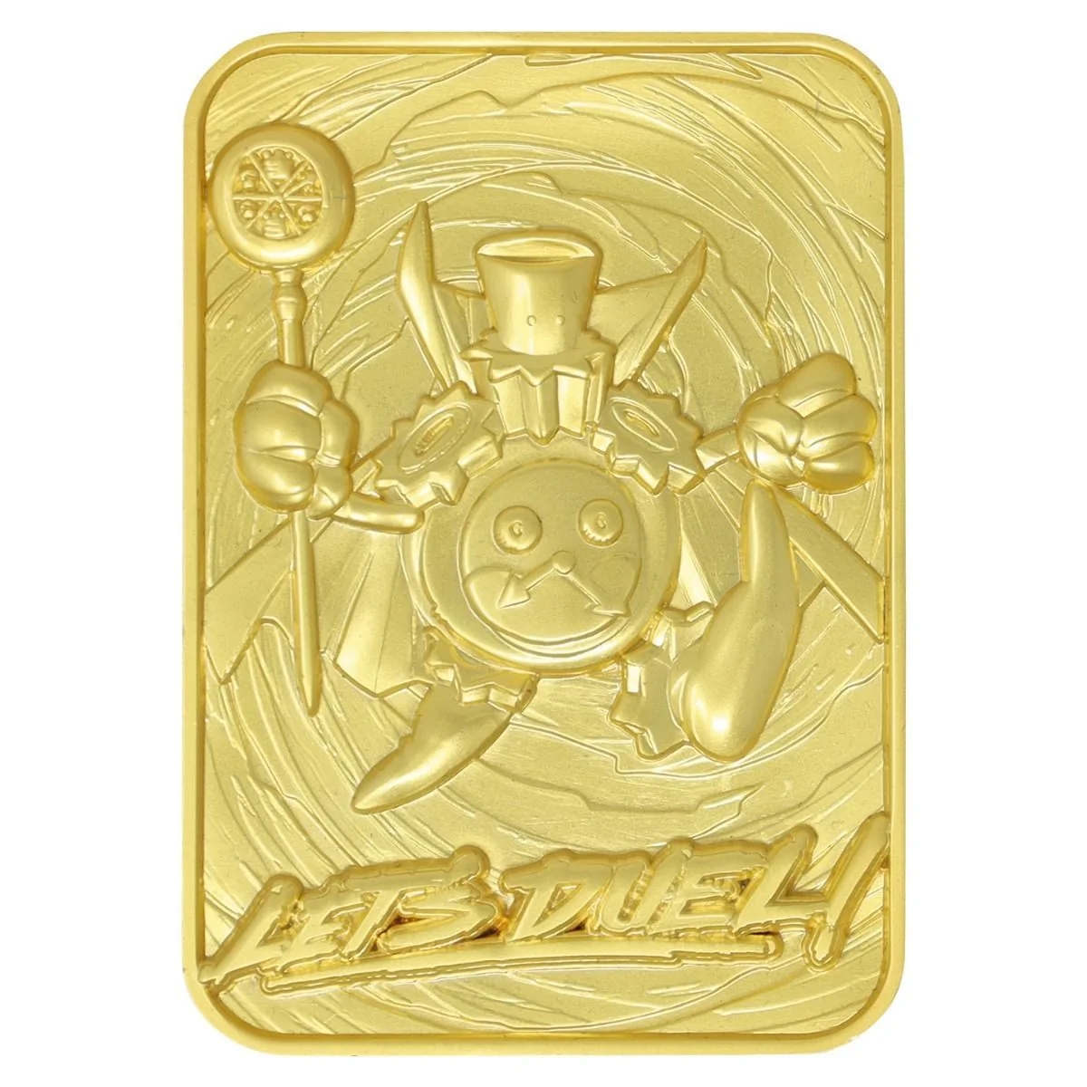 Yu-Gi-Oh Time Wizard Limited Edition 24K Gold Plated Metal Card 4 Yu-Gi-Oh Time Wizard Limited Edition 24K Gold Plated Metal Card - Image 2