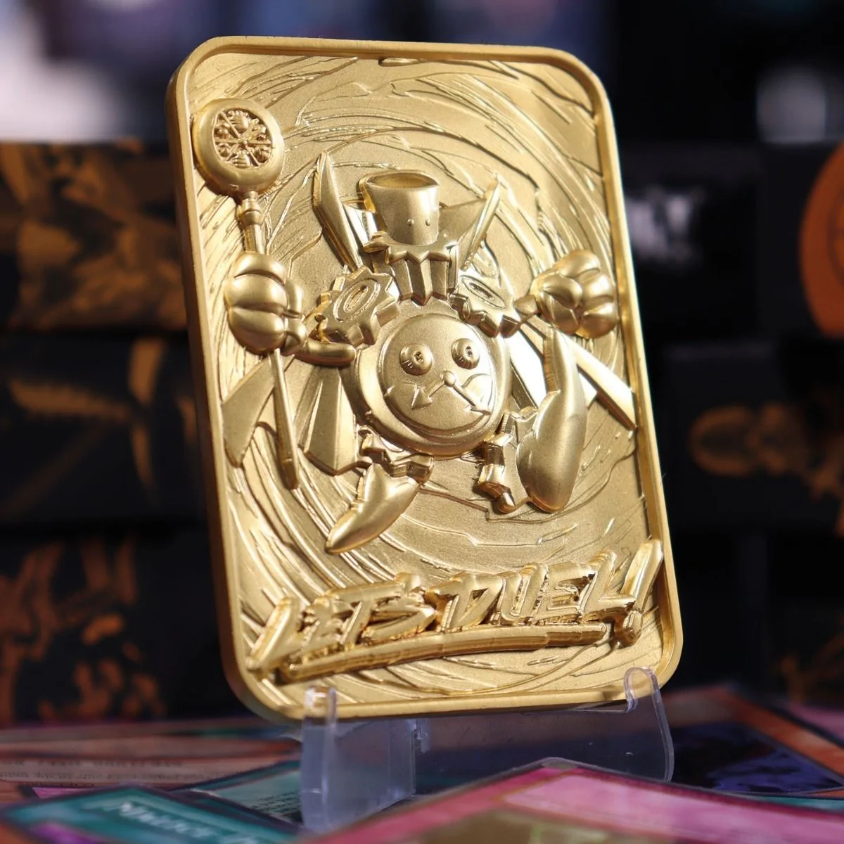 Yu-Gi-Oh Time Wizard Limited Edition 24K Gold Plated Metal Card 8 Yu-Gi-Oh Time Wizard Limited Edition 24K Gold Plated Metal Card - Image 6