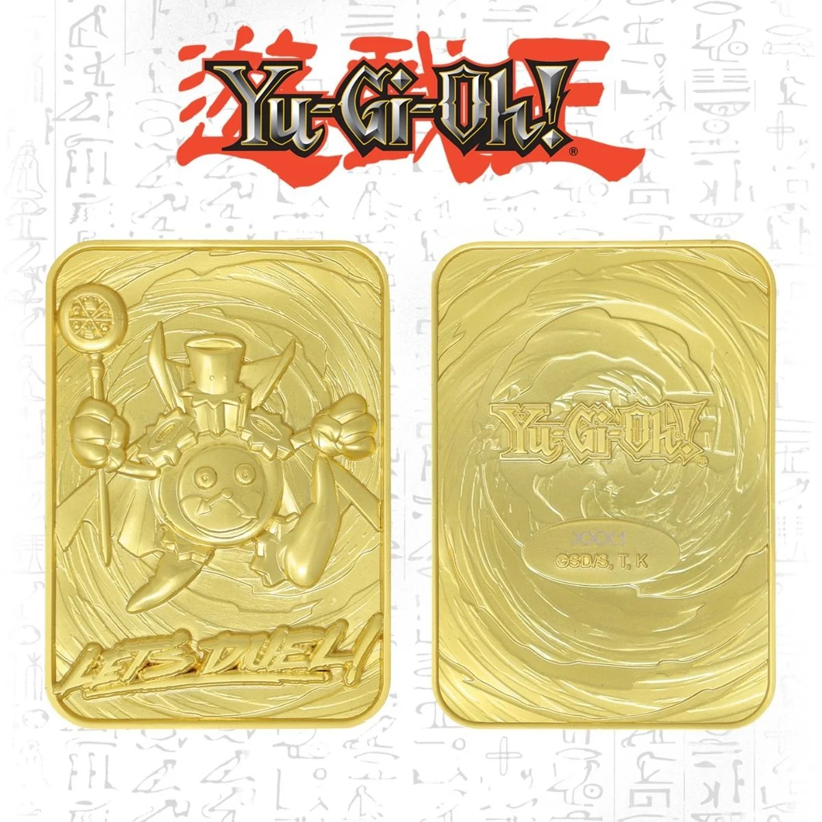 Yu-Gi-Oh Time Wizard Limited Edition 24K Gold Plated Metal Card 5 Yu-Gi-Oh Time Wizard Limited Edition 24K Gold Plated Metal Card - Image 3