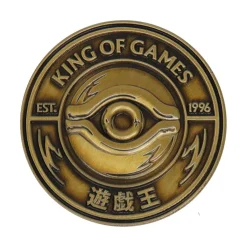 Yu-Gi-Oh King Of Games Limited Edition Coin 12 Yu-Gi-Oh King Of Games Limited Edition Coin -Wigs for Fancy Dress Sales Shop kon ygo73 front white
