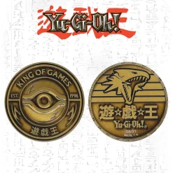 Yu-Gi-Oh King Of Games Limited Edition Coin 18 Yu-Gi-Oh King Of Games Limited Edition Coin -Wigs for Fancy Dress Sales Shop kon ygo73 presenter