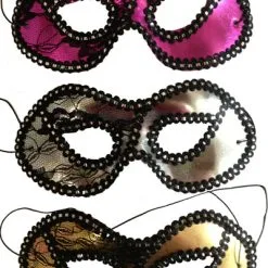 MASK - 1/2 LACE AVAILABLE IN 2 COLOURS