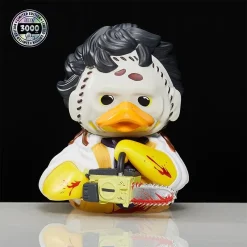 The Texas Chainsaw Massacre Leatherface Tubbz Rubber Duck Collectible -Wigs for Fancy Dress Sales Shop leatherface horror tubbz pl w sticker 3 800x.progressive