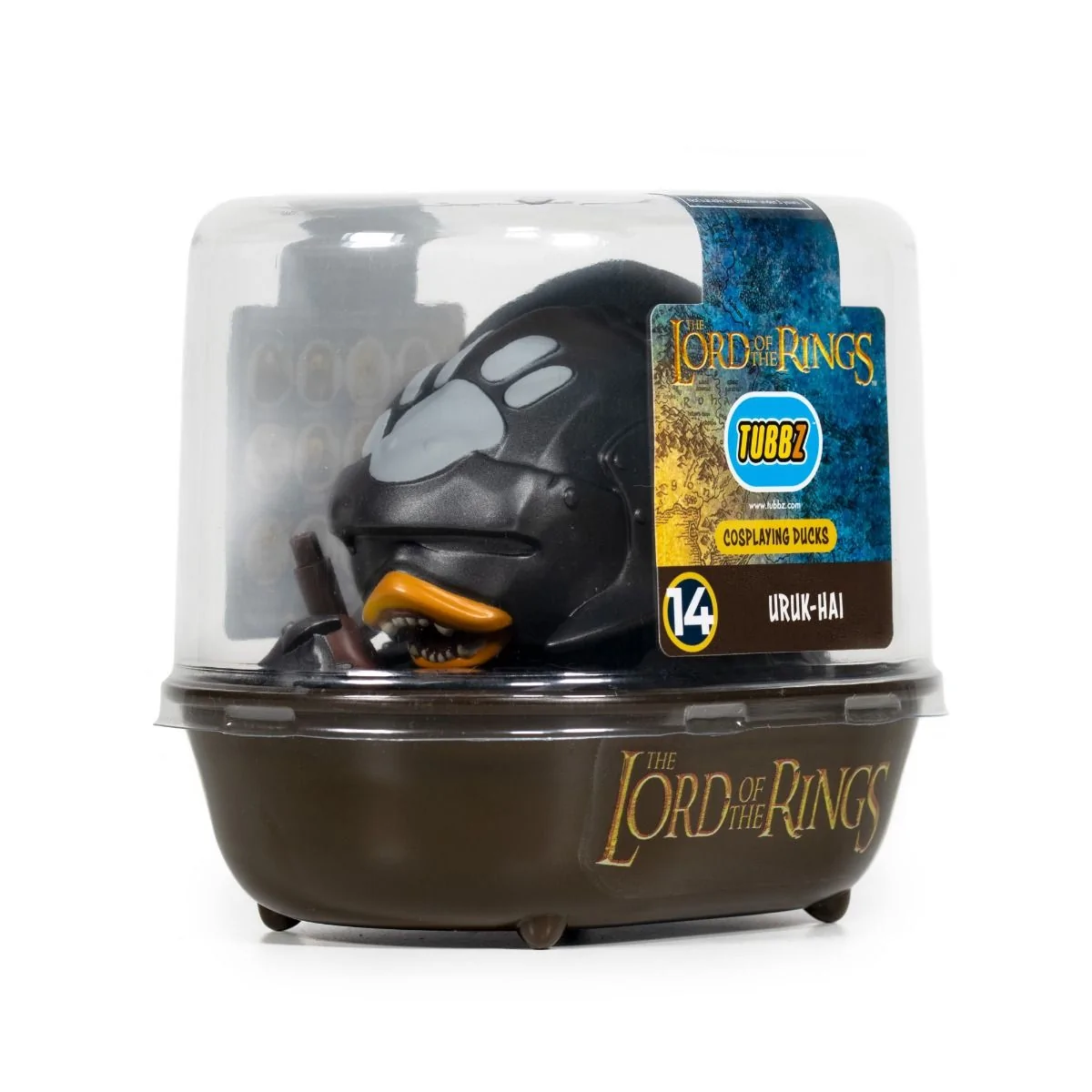 Lord Of The Rings Uruk-Hai Pikeman Tubbz Rubber Duck Collectible 4 Lord Of The Rings Uruk-Hai Pikeman Tubbz Rubber Duck Collectible - Image 2