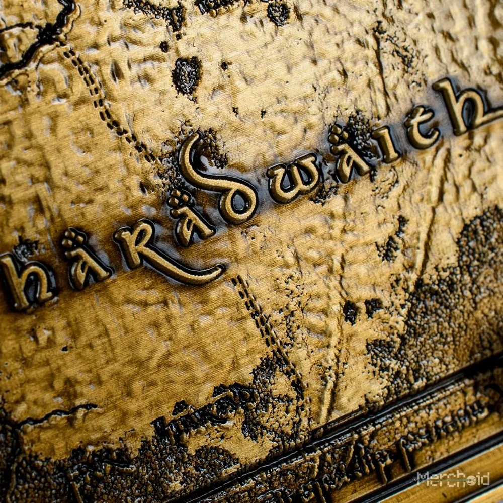 Lord Of The Rings Middle Earth Metal Map Preorder 11 Lord Of The Rings Middle Earth Metal Map Preorder - Image 9
