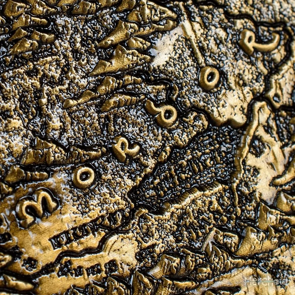 Lord Of The Rings Middle Earth Metal Map Preorder 12 Lord Of The Rings Middle Earth Metal Map Preorder - Image 10
