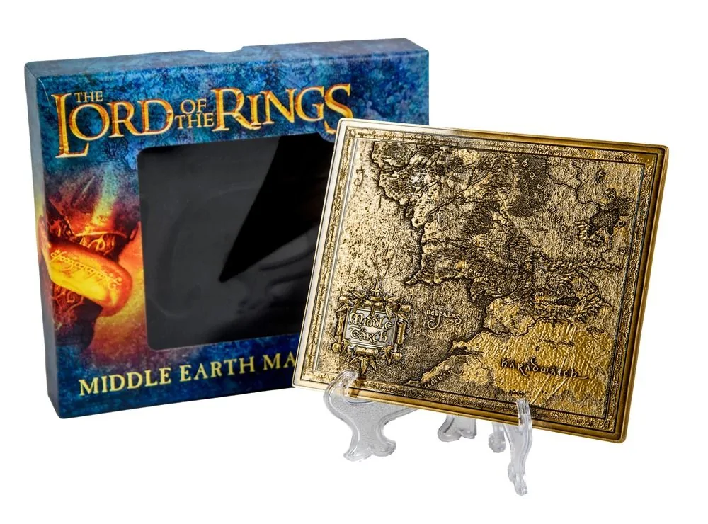 Lord Of The Rings Middle Earth Metal Map Preorder 7 Lord Of The Rings Middle Earth Metal Map Preorder - Image 5