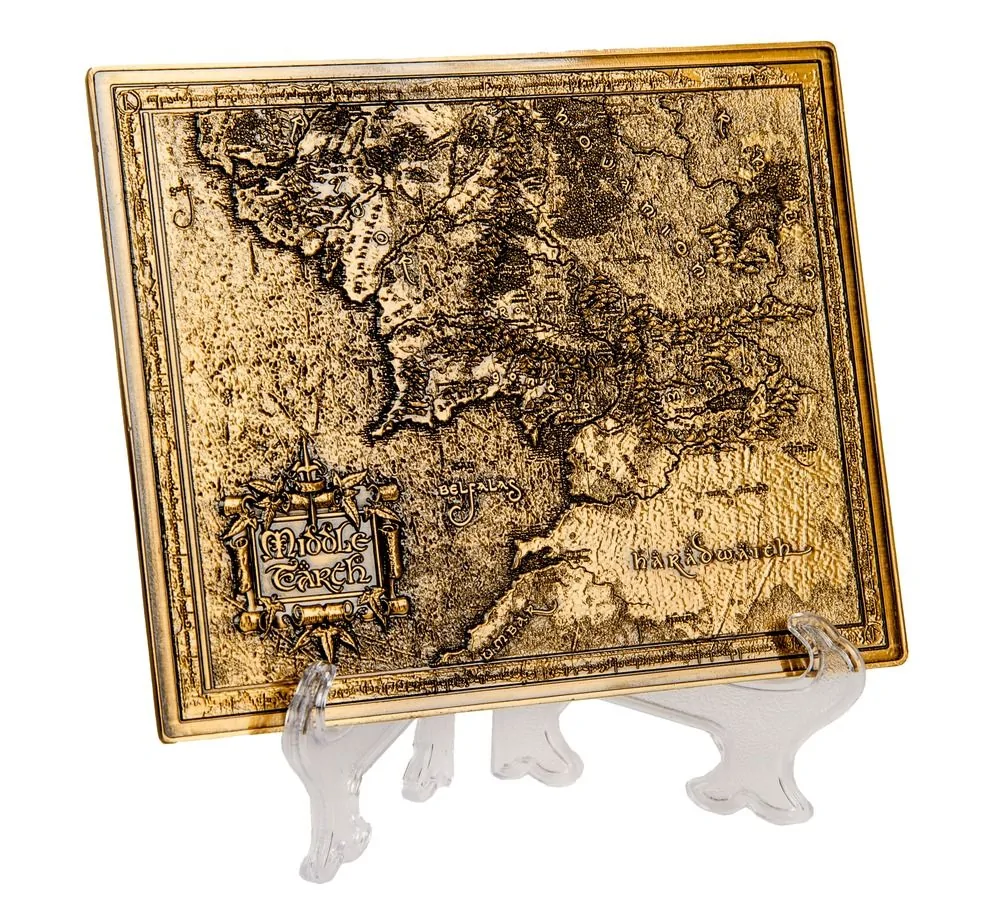 Lord Of The Rings Middle Earth Metal Map Preorder 8 Lord Of The Rings Middle Earth Metal Map Preorder - Image 6