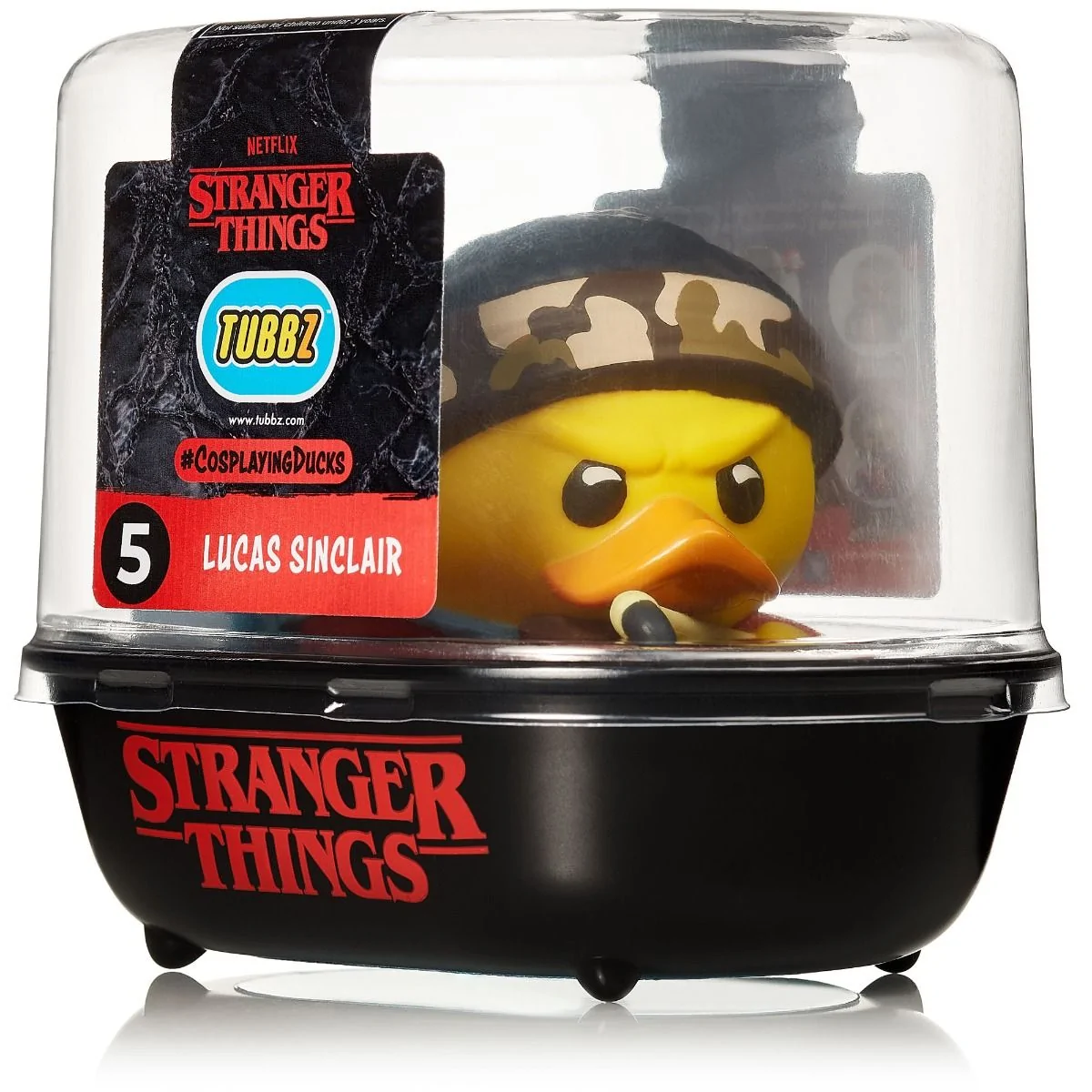 STRANGER THINGS Lucas Sinclair Tubbz Rubber Duck Collectible 5 STRANGER THINGS Lucas Sinclair Tubbz Rubber Duck Collectible - Image 3