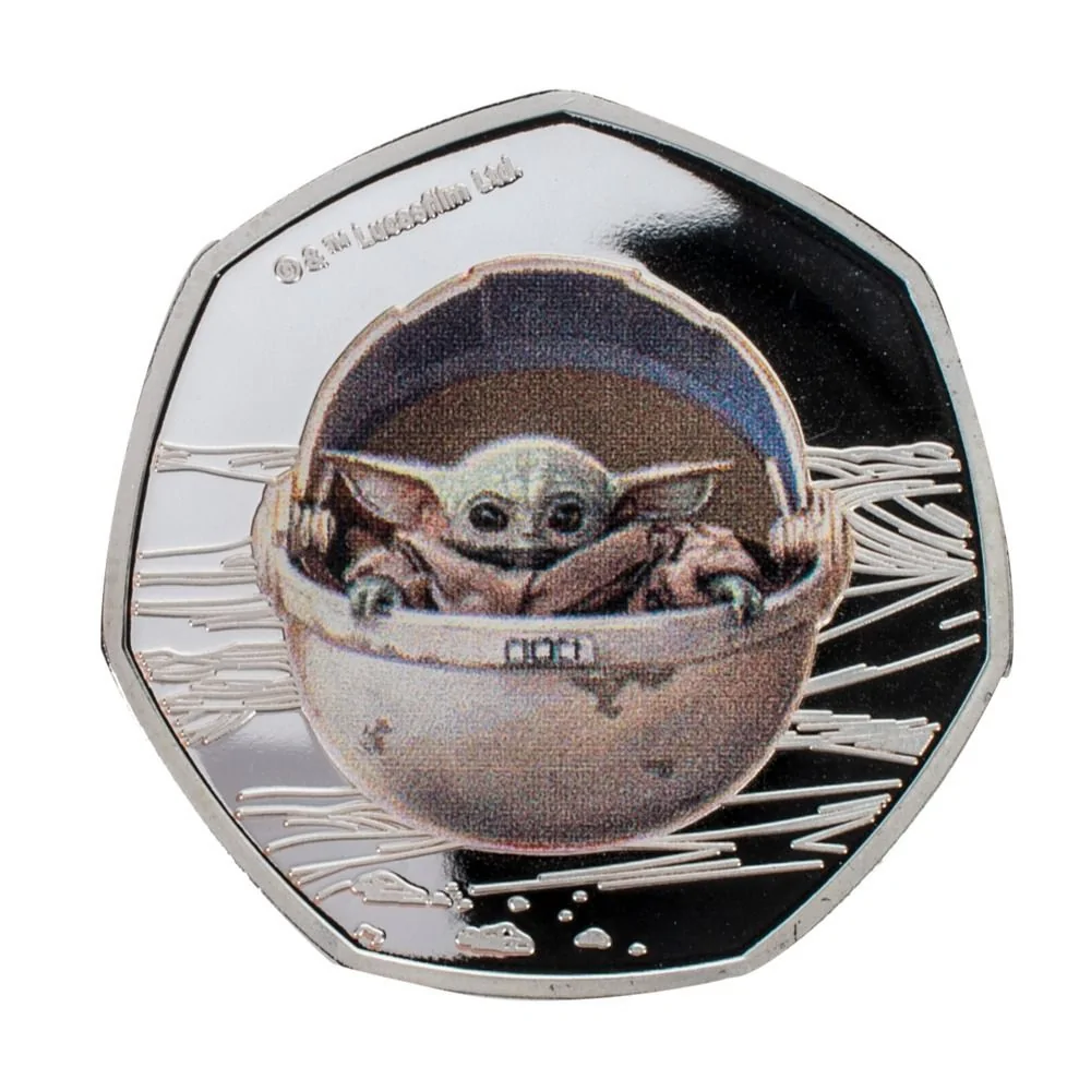 Star Wars: The Mandalorian The Mandalorian Commemorative Limited Edition Coin Collection V2 8 Star Wars: The Mandalorian The Mandalorian Commemorative Limited Edition Coin Collection V2 - Image 6