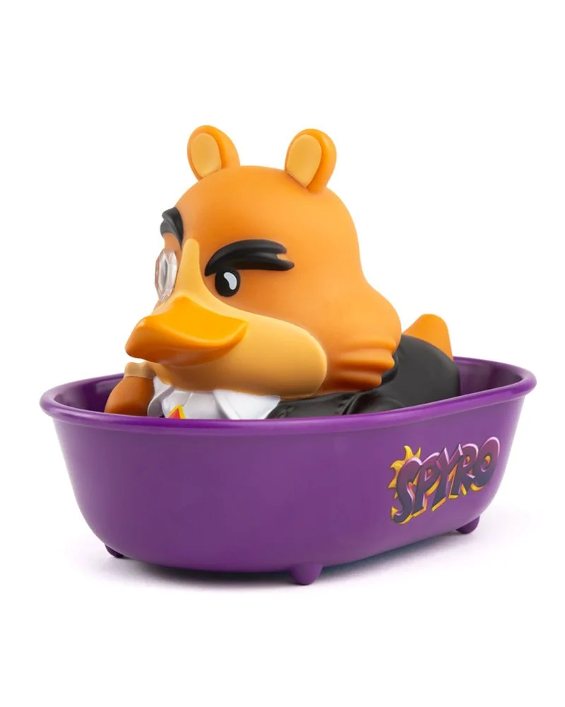 Spyro The Dragon Moneybags Tubbz Rubber Duck Collectible 7 Spyro The Dragon Moneybags Tubbz Rubber Duck Collectible - Image 5