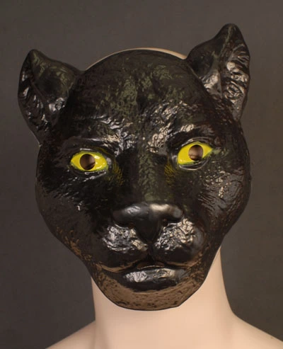MASK - FULL FACE BLACK PANTHER 3 MASK - FULL FACE BLACK PANTHER