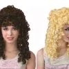 CURLY PERM PARTY WIG - BLONDE OR BROWN 1 CURLY PERM PARTY WIG - BLONDE OR BROWN -Wigs for Fancy Dress Sales Shop permwigs