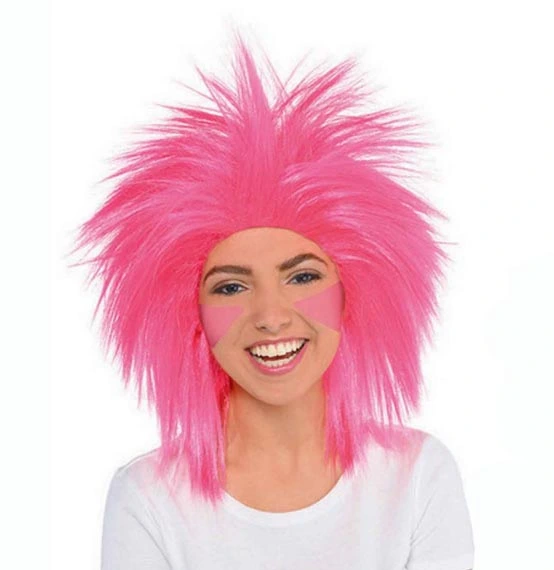 MULLET WIG - PINK 3 MULLET WIG - PINK