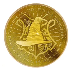 Harry Potter Sorting Hat Collectible Coin -Wigs for Fancy Dress Sales Shop potter sortinghat coin 6