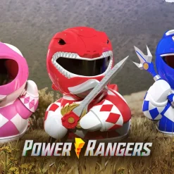 Power Rangers Red Ranger Tubbz Rubber Duck Collectible -Wigs for Fancy Dress Sales Shop powerrangers tubbz w logos 1200x675