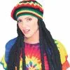 DREADLOCKS WIG WITH BOB MARLEY CAP 2 DREADLOCKS WIG WITH BOB MARLEY CAP -Wigs for Fancy Dress Sales Shop rastacapandwig