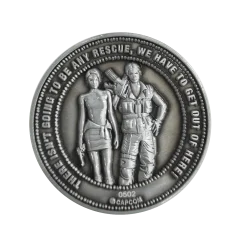 Resident Evil,Capcom Nemesis Limited Edition Coin -Wigs for Fancy Dress Sales Shop re208 back